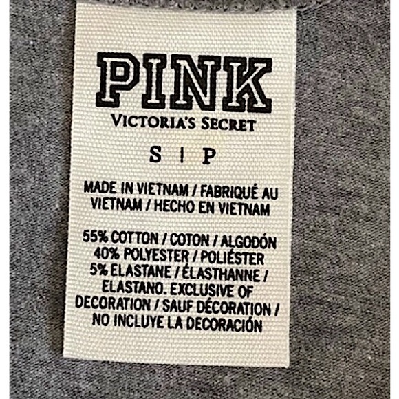 🆕🔥PINK BY VS SUPER FREAKING CUTE&STYLISH&COMFY FITTED LONG SLEEVE BODY SUIT - Picture 8 of 10